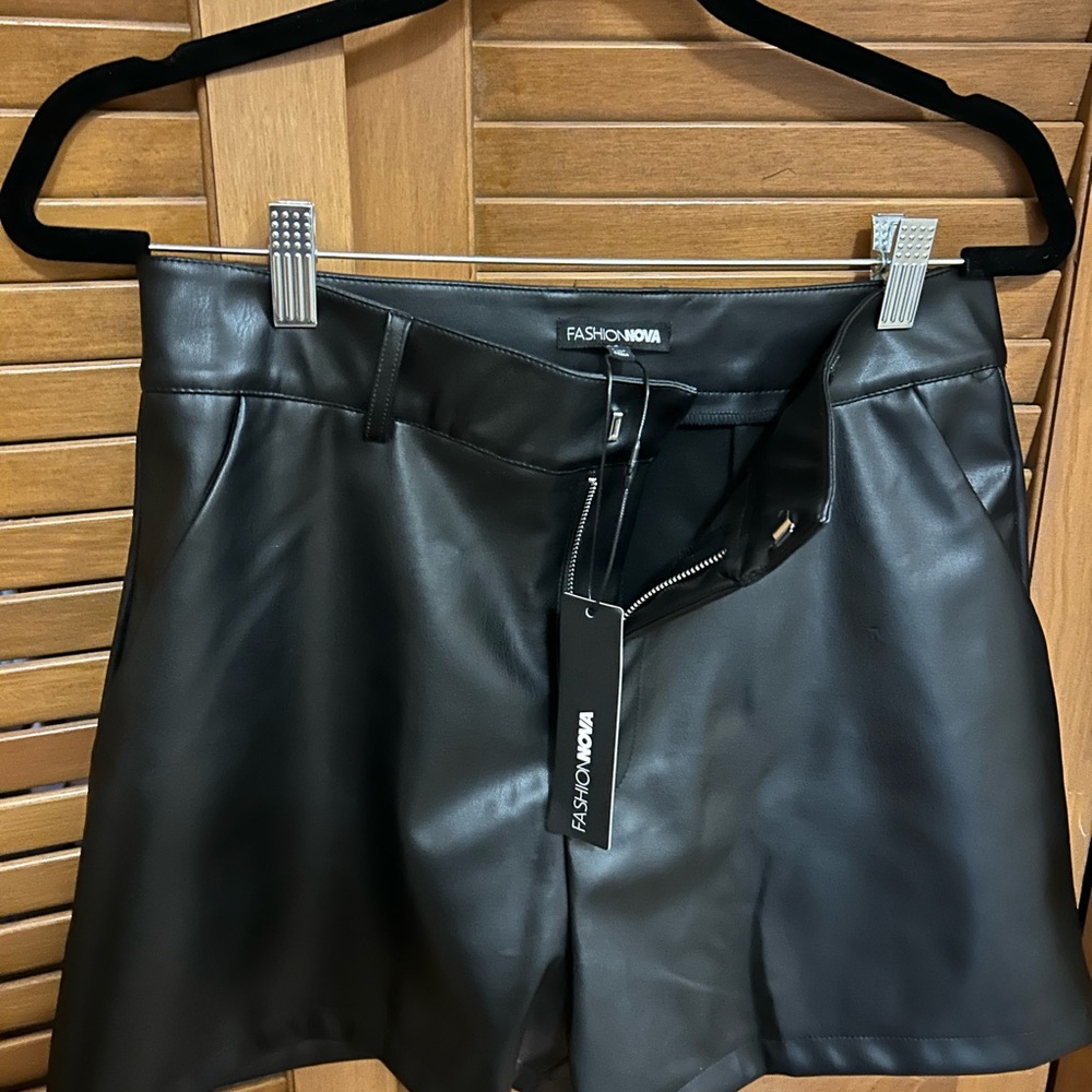Fashion Nova High Waist Black Shorts